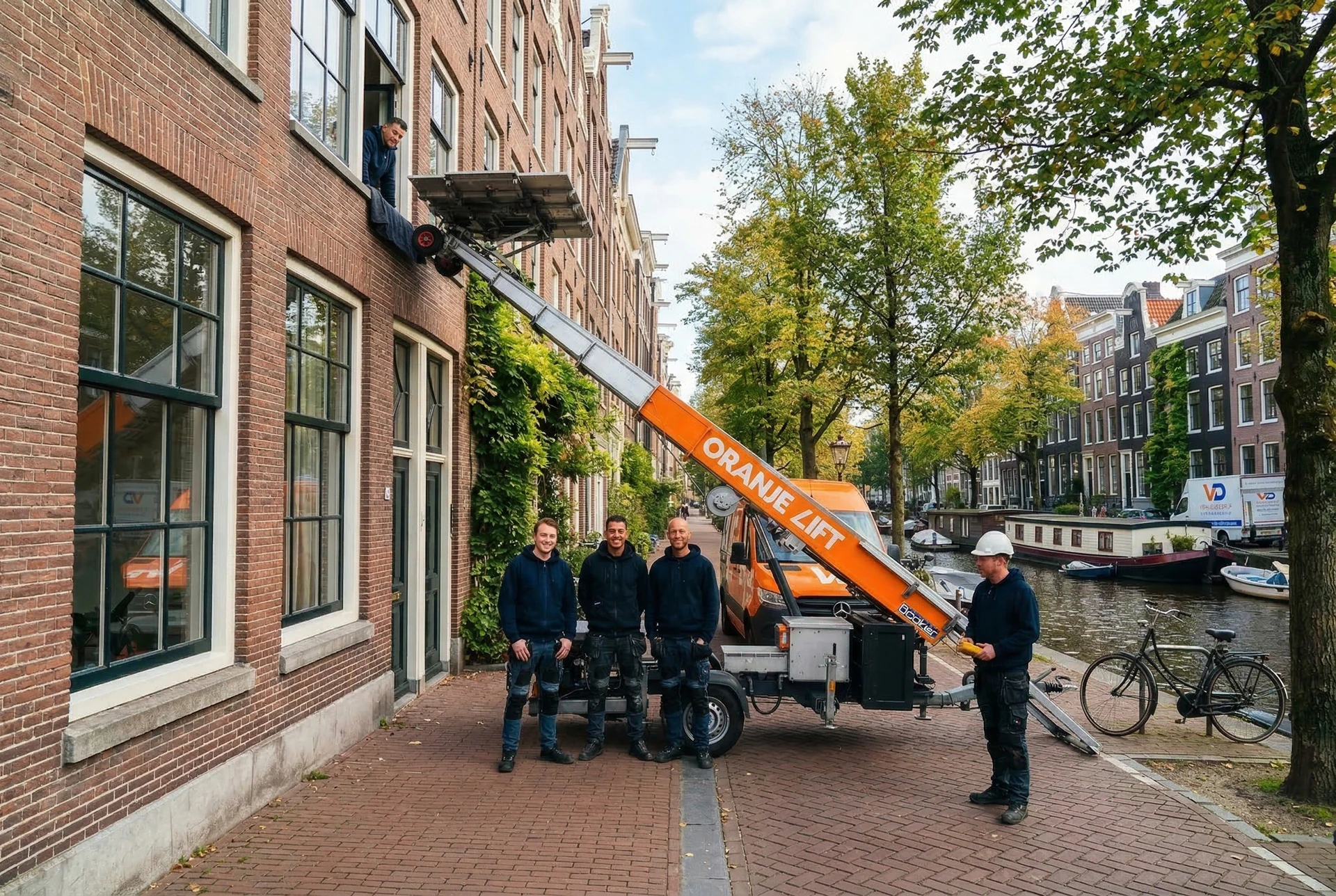 Professionele verhuislift Groningen